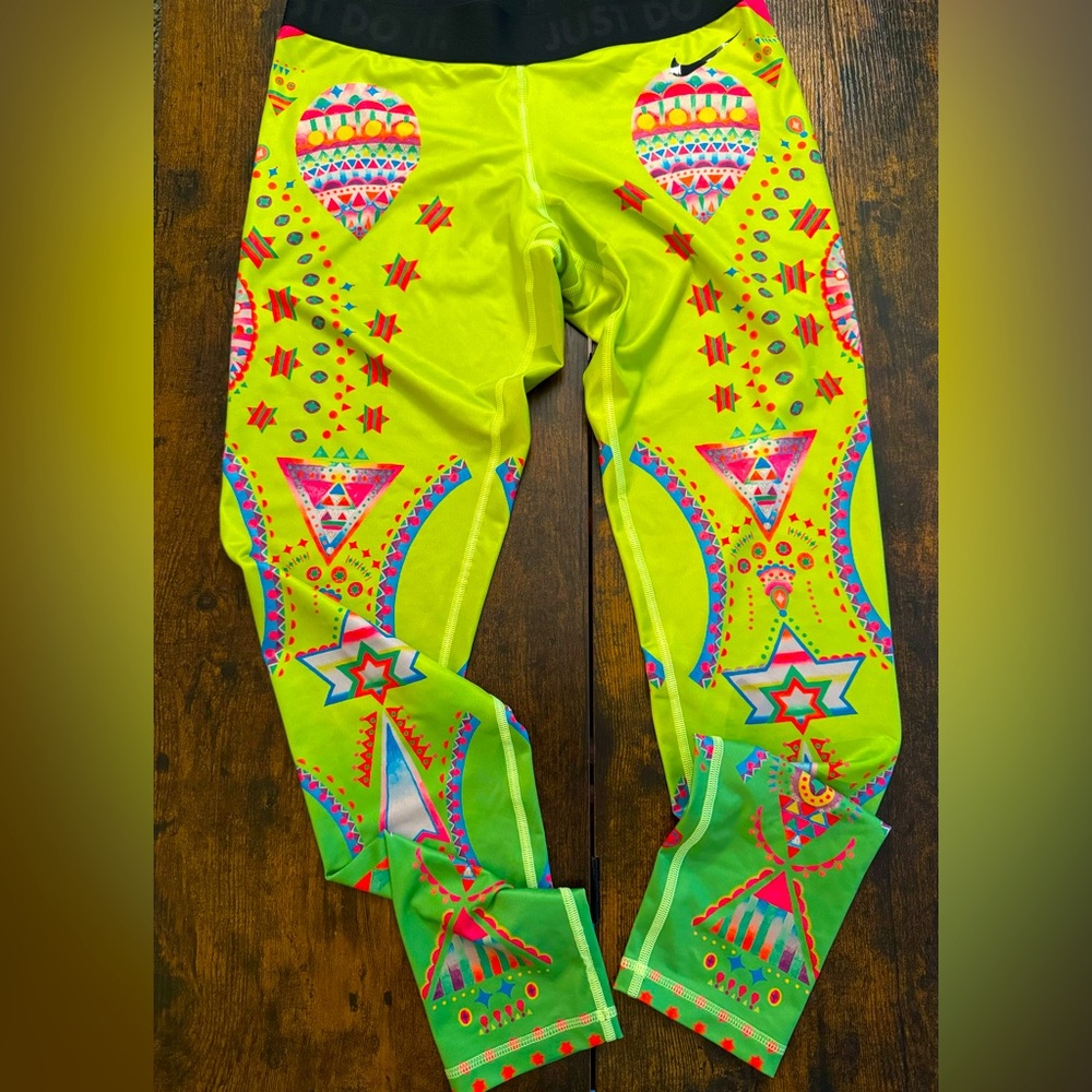 Size Large, full length, Nike workout spandex.